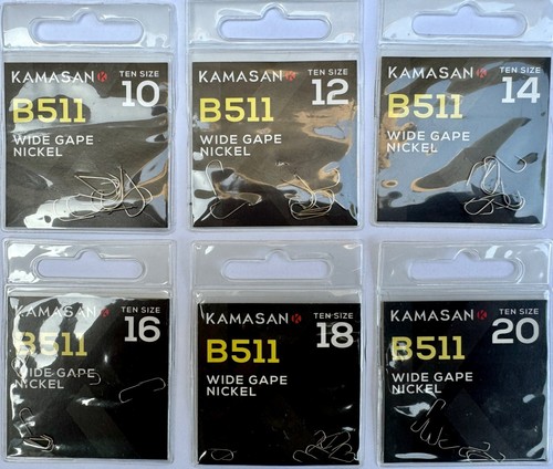 Kamasan b511 wide gape - gape, nickel