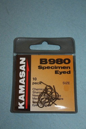 Kamasan hooks b980 specimen - b980,