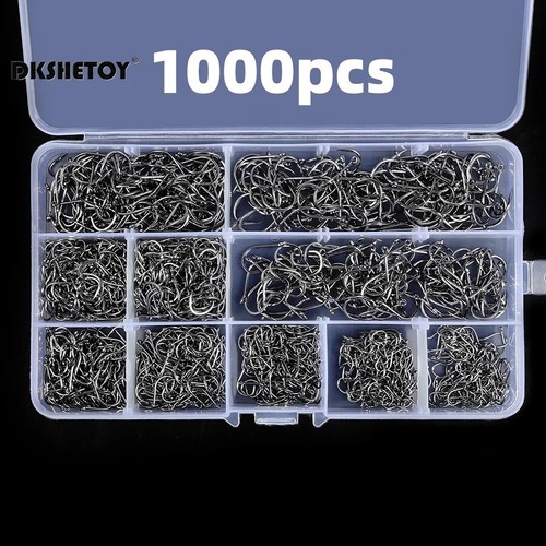 100 500pcs fishing hooks - fishing, with
