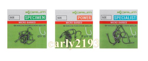 Korum xpert fishing hooks - xpert,