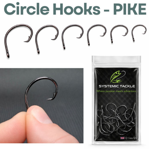 Circle hooks pike - circle,