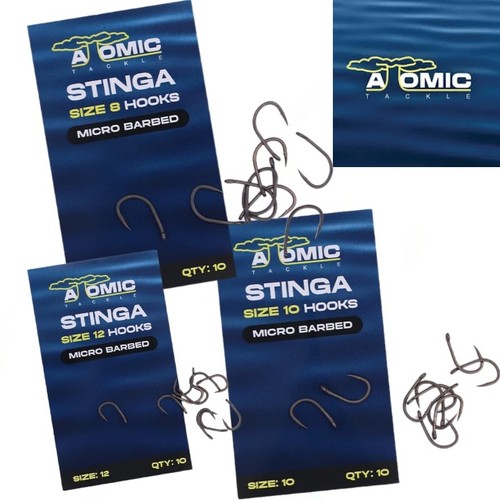 Atomic tackle stinga hooks - tackle,