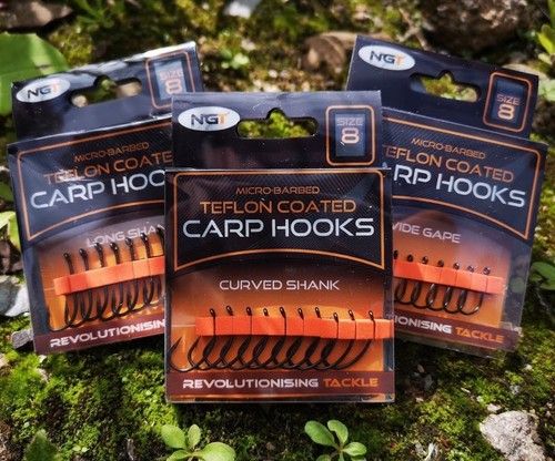 Ngt carp hooks - 10,