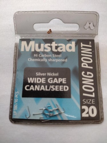 Mustad wide gape canal seed - canal,