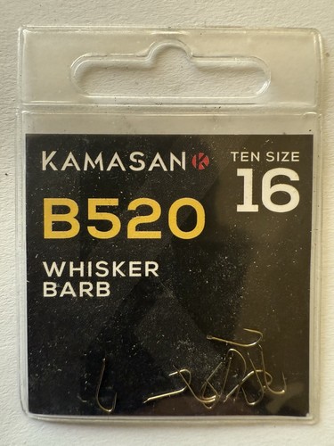Kamasan b520 whisker barbed - b520,