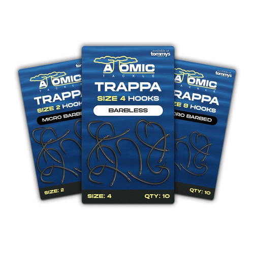 Atomic tackle trappa hooks - atomic,