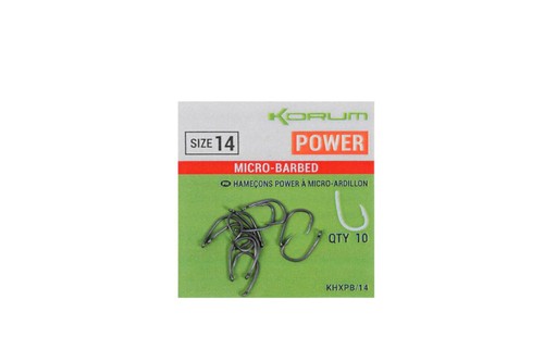 Korum xpert power hooks full - hooks,
