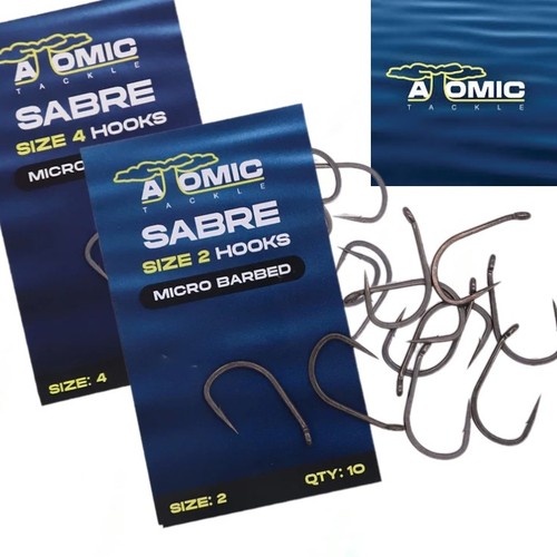 Atomic tackle sabre hooks - atomic,