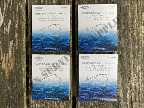 Fladen barbed hooks - to, nylon