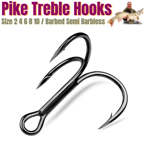 Treble hooks extra strong - treble,