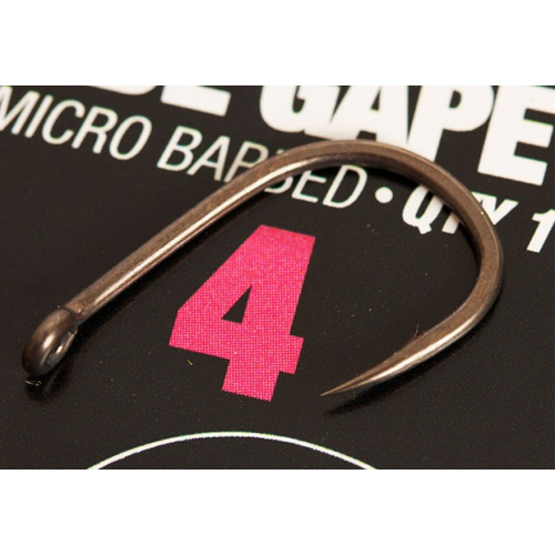 Korda wide gape barbed hooks - wide,