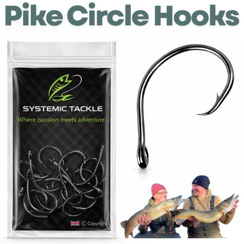 Circle hooks for - circle, pike