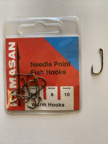 Kamasan k60 worm hooks barbed - kamasan,