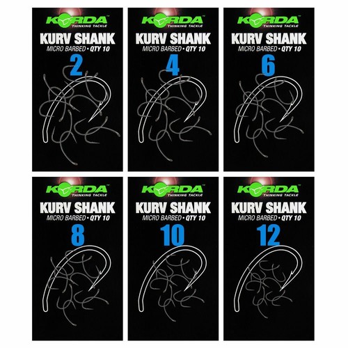Korda kurv shank hooks micro - korda,