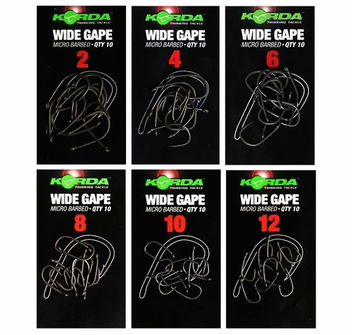 Korda wide gape micro barbed - gape,