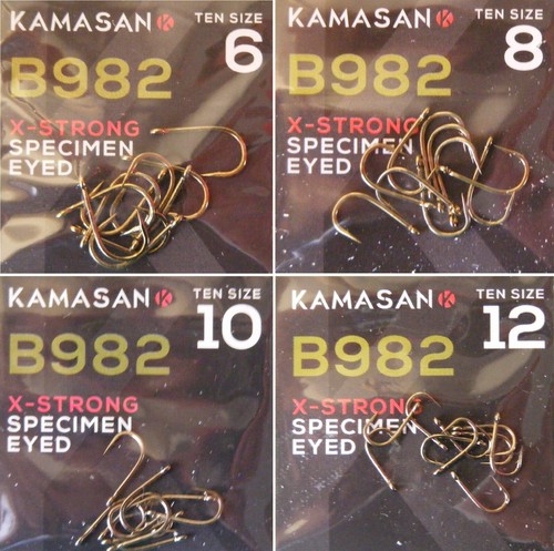 Kamasan b982 eyed barbed - kamasan,