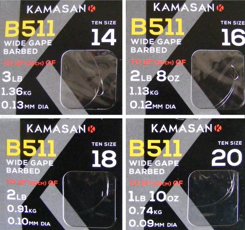 Kamasan b511 spade - end, barbed