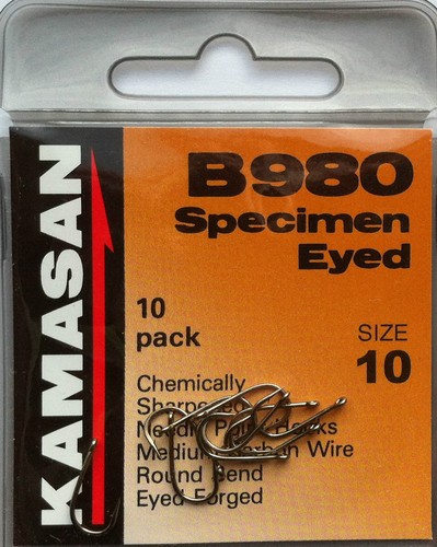 Kamasan b980 eyed - kamasan, hooks