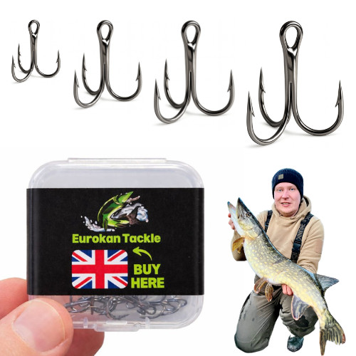 Treble hooks pike - treble,