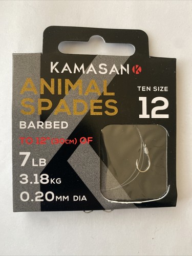 Kamasan animal barbed hooks - kamasan,